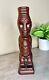 Vintage Maori Tribal Tiki Totem Carving Hand Carved Hardwood Statue New Zealand