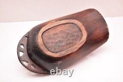 Vintage Maori Wood Carved New Zealand Canoe Bailer Water Scoop Tribal