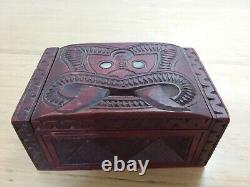 Vintage Maori box new zealand