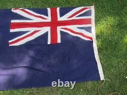 Vintage New Zealand Flag George Tutill Ltd Panel Stitched Wool 6ft x 3ft