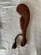 Vintage New Zealand Maori Hand-Carved War Club with Paua Shells, 16 x 5