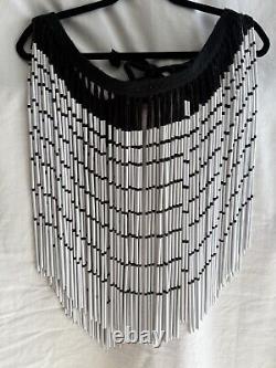 Vintage New Zealand Maori Piu Piu Ceremonial Skirt Flax Kilt Hand Made sz. L