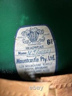 Vintage New Zealand Police Department Helmet