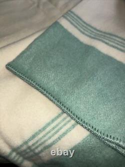 Vintage New Zealand Wool Blanket- Princess Aircell Onehunga Woolen Mills- 84x70