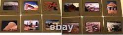 Vintage Photo Slides 1990's Lot Of 900+new Zealand/australia/alaska Cruise