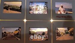 Vintage Photo Slides Lot Of 900+st Kitts/hawaii/new Zealand/australia/belize+