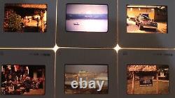 Vintage Photo Slides Lot Of 900+st Kitts/hawaii/new Zealand/australia/belize+