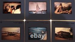 Vintage Photo Slides Lot Of 900+st Kitts/hawaii/new Zealand/australia/belize+