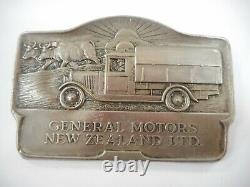 Vintage Rare General Motors New Zealand Ltd Car Truck Badge. Holden