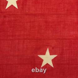 Vintage Wool New Zealand Flag Textile Cloth Nautical Maori Union Jack Red Ensign