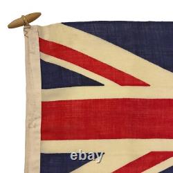 Vintage Wool New Zealand Flag Textile Cloth Nautical Maori Union Jack Red Ensign
