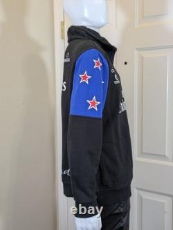 Vtg Emirates Team New Zealand 1/4 Zip Sweatshirt Jimmy Hadder Owner America's