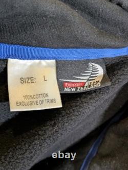 Vtg Emirates Team New Zealand 1/4 Zip Sweatshirt Jimmy Hadder Owner America's