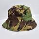 Vtg New Zealand British DPM 68 Military Boonie Hat Cap Woodland Camouflage 80s