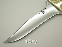 Vtg Svord B. W. Baker New Zealand Hand Made Custom Bowie Fixed Blade Knife