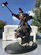 WETA DAIN IRONFOOT ON WAR BOAR Statue HOBBIT Lord Rings Dwarf Read Description