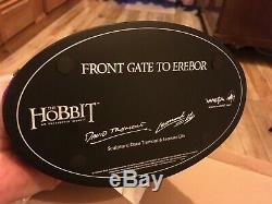 WETA Front Gate to Erebor Environment Statue