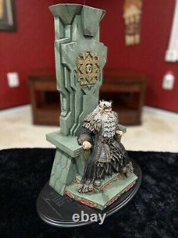 WETA Lord Rings LOTR Hobbit King Thror on Throne 1/6 Statue #909/1000! L@@K