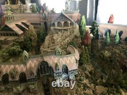 WETA RIVENDELL Lord of the Rings LOTR Rivendell Statue Environment with Box