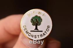 WI Vintage Federation Of Womens Institutes Demonstrator Pin badge W. I NFWI
