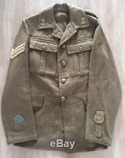 WW1 British 1907 SD Tunic 3 Bn. Auckland Infantry. New Zealand (NZR), V. Rare