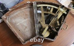 WW1 Cased RN Sextant From Battle Cruiser HMS New Zealand 1915. Jutland
