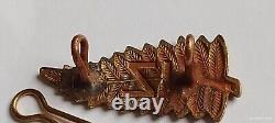 WW1 King's Colonials New Zealand Squadron Slouch Cap Badge 2nd Pattern 42mm Org