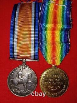 WW1 Medal Pair to Private A. Newman, New Zealand Expeditionary Force