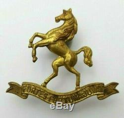 WW1 New Zealand 9th (Wellington East Coast) Mounted Rifles Cap Badge 2 Lugs Rare