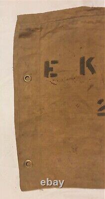 WW1 New Zealand Wellington Reg Kitbag Sgt E K Blundell DCM Winner