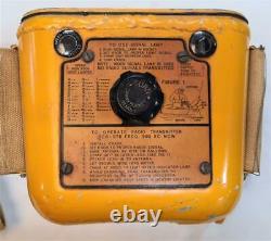 WW2 Korea Australian RAAF RAF Gibson Girl SCR578 survival radio transmitter