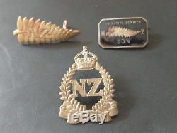 WW2 New Zealand Memorial Cross. 28th Maori Bataillion. N. Africa, Crete, Greece