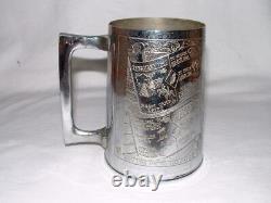 WW2 New Zealand Onward Tankard ANZAC Trench Art Sgt. Fernando Mena