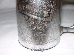 WW2 New Zealand Onward Tankard ANZAC Trench Art Sgt. Fernando Mena