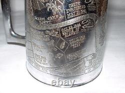 WW2 New Zealand Onward Tankard ANZAC Trench Art Sgt. Fernando Mena