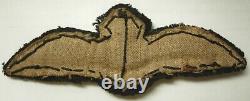 WW2 Padded NZ Royal New Zealand Air Force Pilot's Wing Handsewn Silk Thread