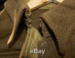 WW2 era NEW ZEALAND Army Battledress Jacket 1941 Date NICE Condt SIZE 6 = Small