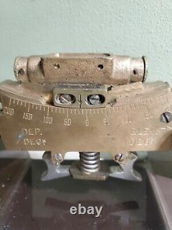 WWII 1944 Heavy Artillery Machine Gun Clinometer Sight New Zealand