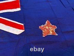 WWII Field Made New Zealand Flag Bring Back ANZAC Corps British POW Japan