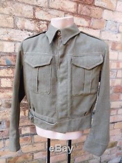 WWII New Zealand Battledress Jacket & Trousers dated 1942