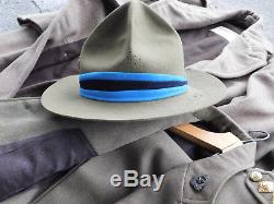 WWII New Zealand Officers Named Full Uniform Set Intelligence