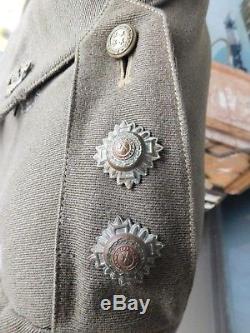 WWII New Zealand Officers Tunic, Belt & Trousers