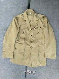 WWI NZ 15th (North Auckland) Regiment Officers Khaki Service Dress Jacket