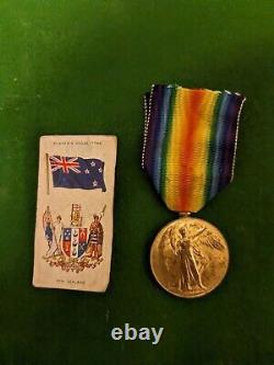 WWI New Zealand Expeditionary Force. Victory Medal. ANZAC