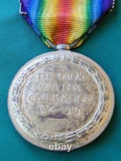 WWI New Zealand Expeditionary Force. Victory Medal. ANZAC