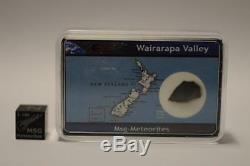 Wairarapa Valley meteorite cut fragment from New Zealand weighing 0.37g RARE