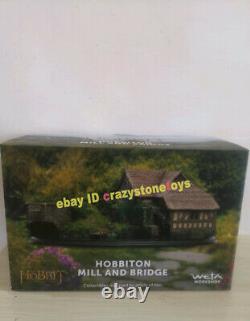 Weta HOBBITON MILL AND BRIDGE Scene Model Display Statue The Lord of the Rings