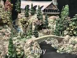 Weta LOTR Lord Rings RIVENDELL Environment! VERY RARE FIRST 300 #243/300