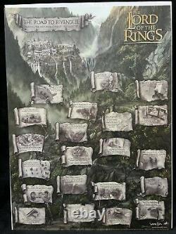 Weta LOTR Lord Rings RIVENDELL Environment! VERY RARE FIRST 300 #243/300