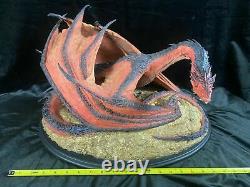 Weta Lotr The Hobbit The Desolation Of Smaug Smaug The Terrible Diorama Statue